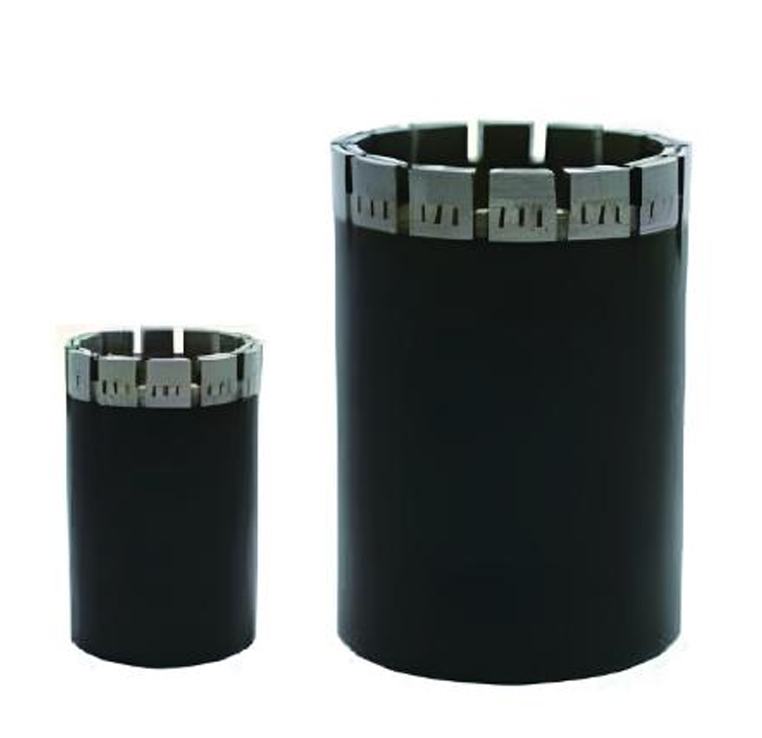 Casing shoe drilling accessory for borehole casing installation