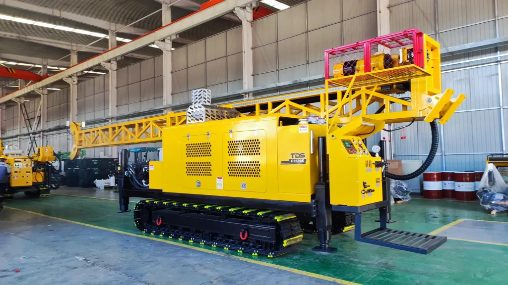 Surface core drilling rig for 1000m deep exploration drilling projects